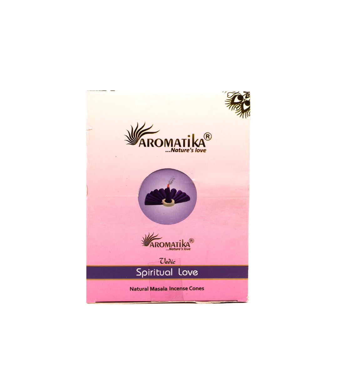 Aromatika Spiritual Love Vedic Konik Tütsü