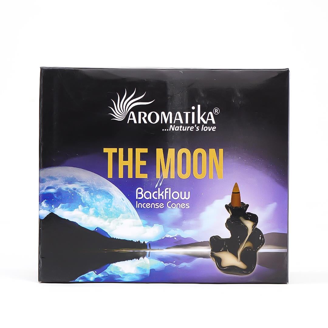 Aromatika The Moon Geri Akışlı Şelale Tütsü (Backflow)