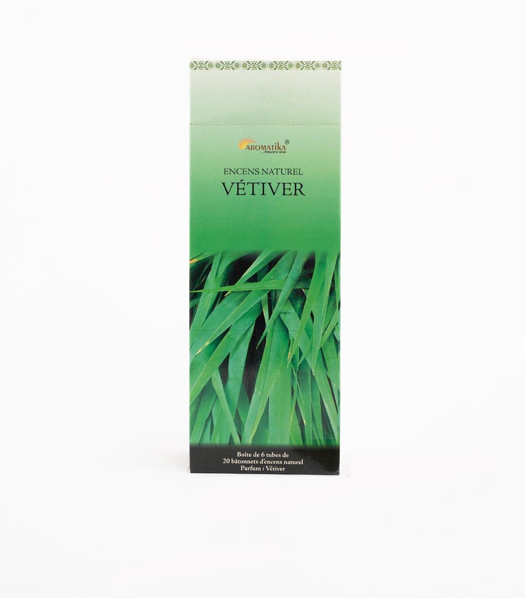 Aromatika Vetiver Çubuk Tütsü