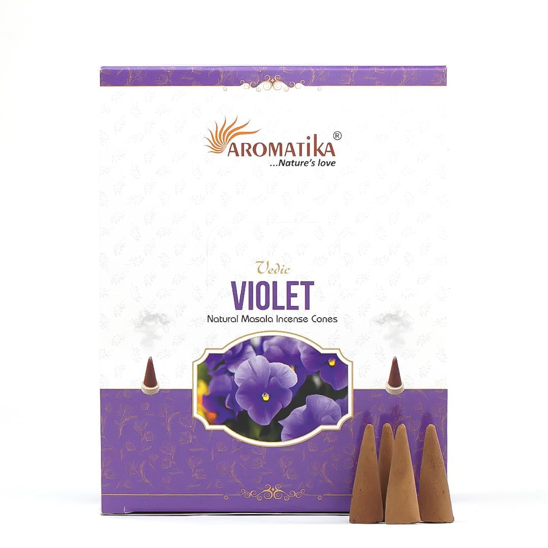 Aromatika Violet Konik Tütsü