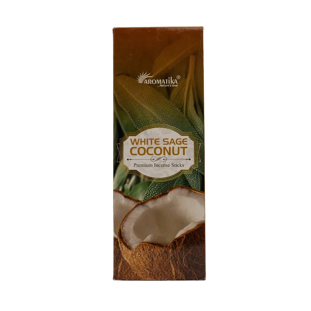 Aromatika White Sage & Coconut Çubuk Tütsü