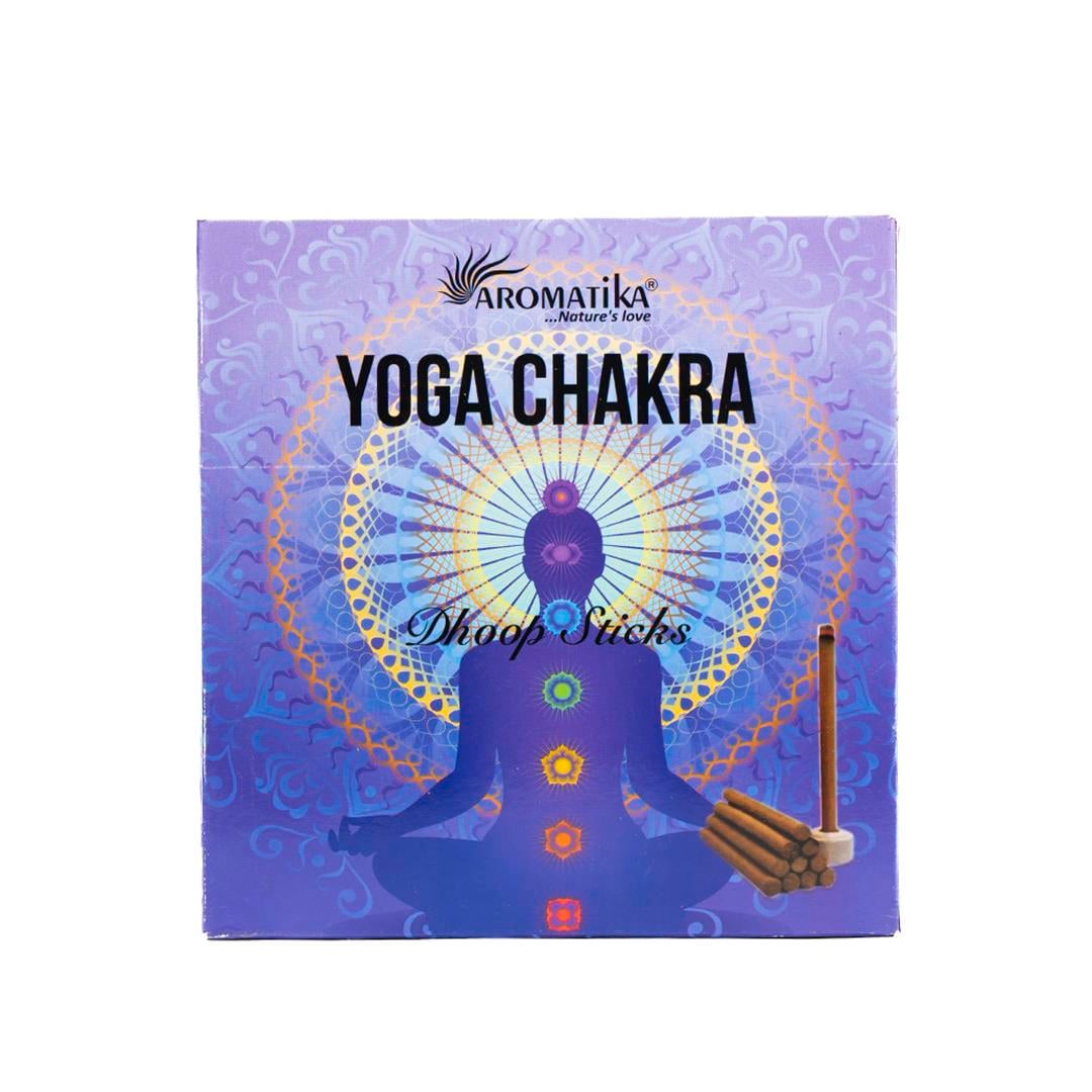 Aromatika Yoga Chakra Dhoop Tütsü