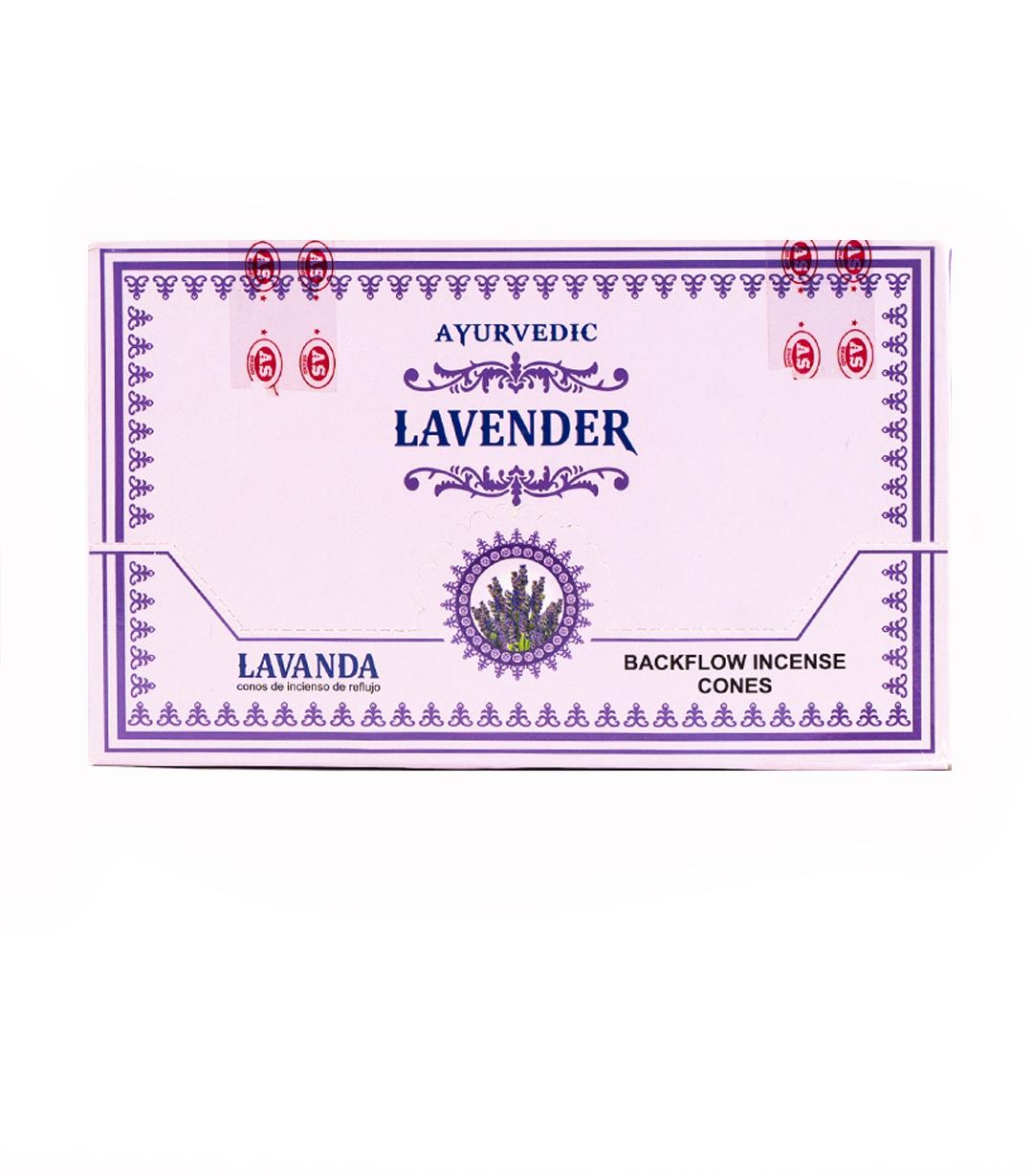 Ayurvedic Lavender Geri Akışlı Şelale Tütsü