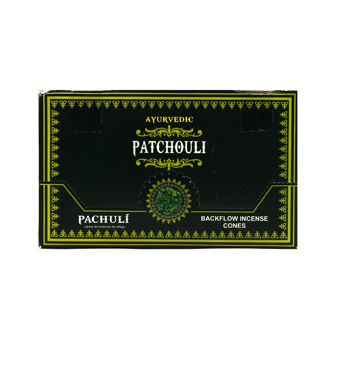 Ayurvedic Patchouli Geri Akışlı Şelale Tütsü (Backflow)