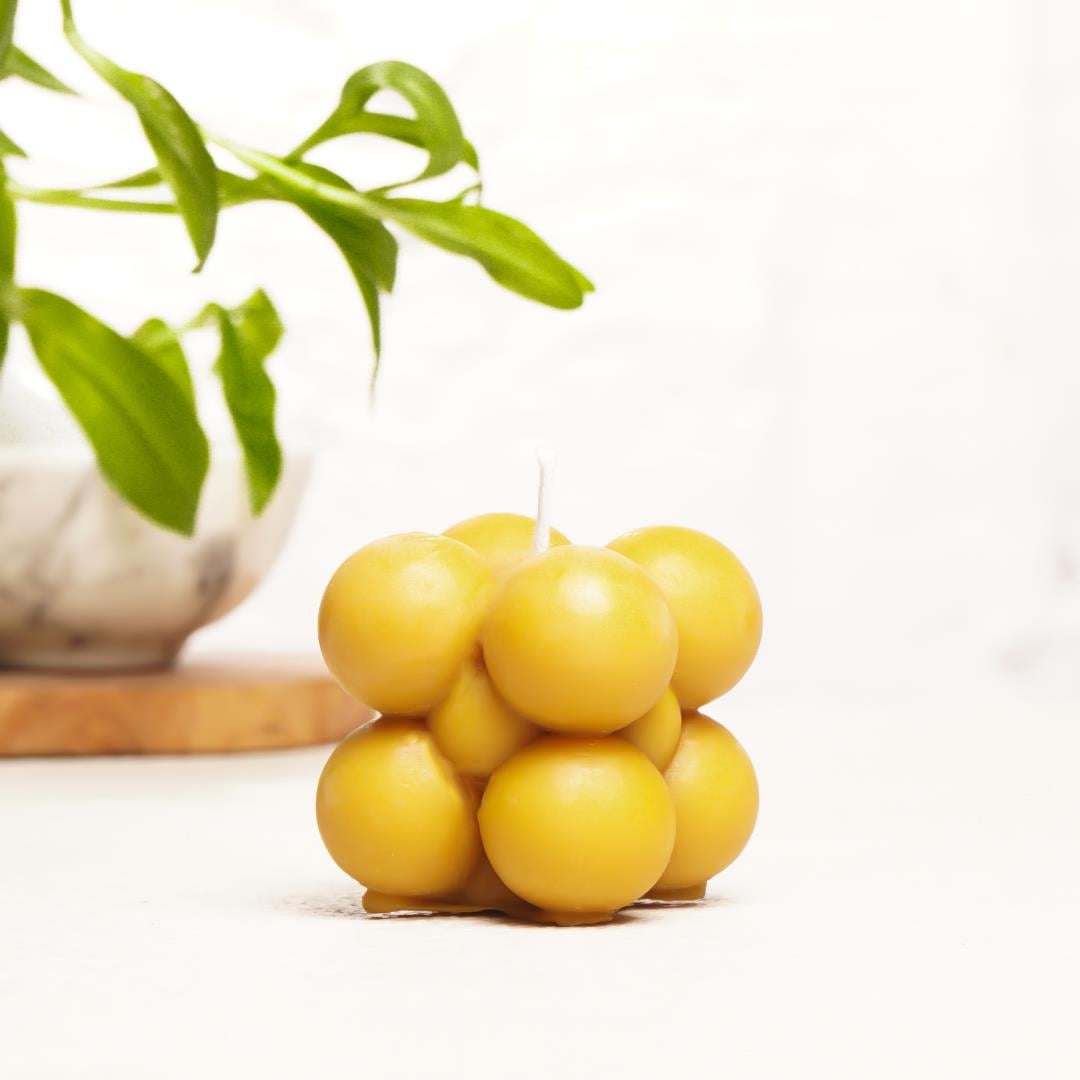 Bubble Gum Temalı Balmumu Mum