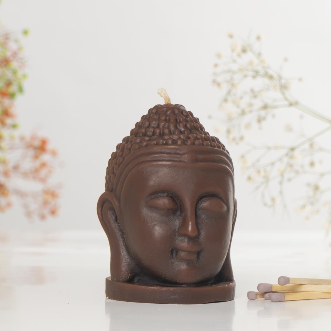 Buddha KafasıTemalı Balmumu Mum