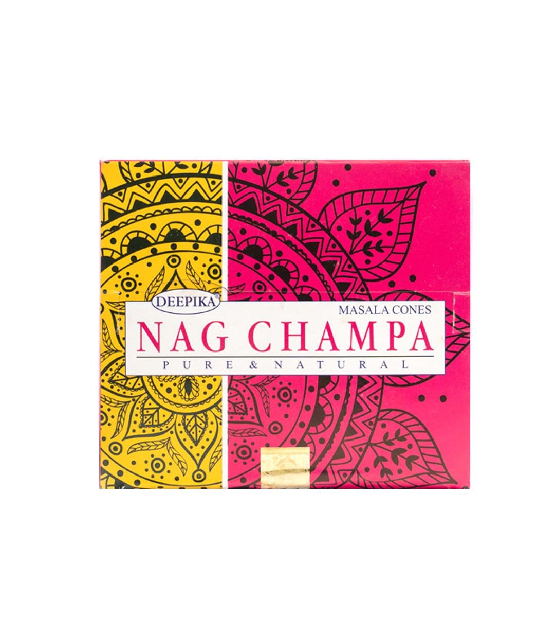 Deepika Nag Champa Aromalı Konik Tütsü