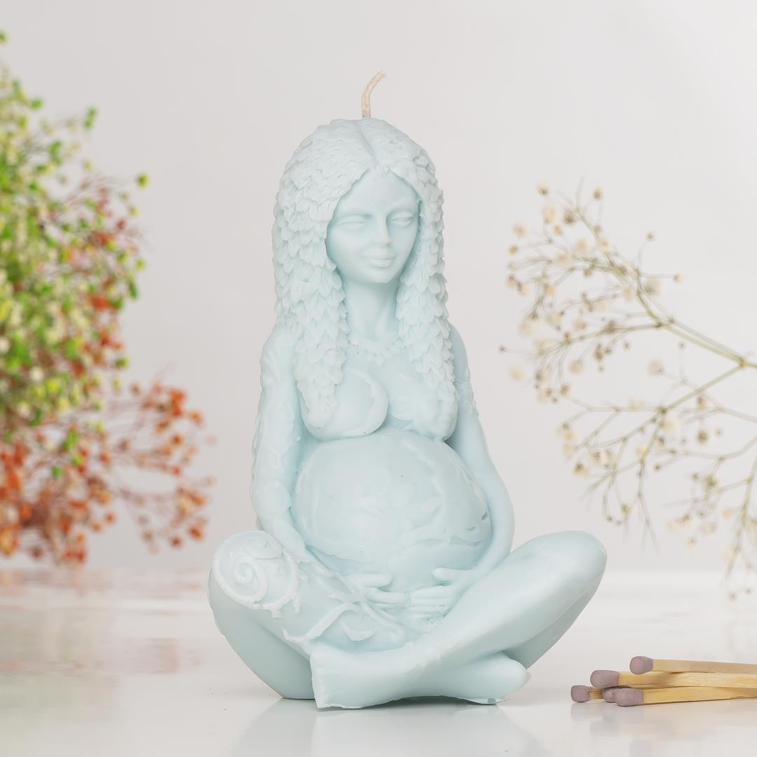 Gaia Temalı Soya Mum