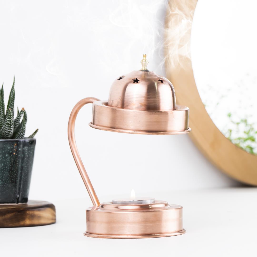 Kubeli Bakır Buhurdanlık