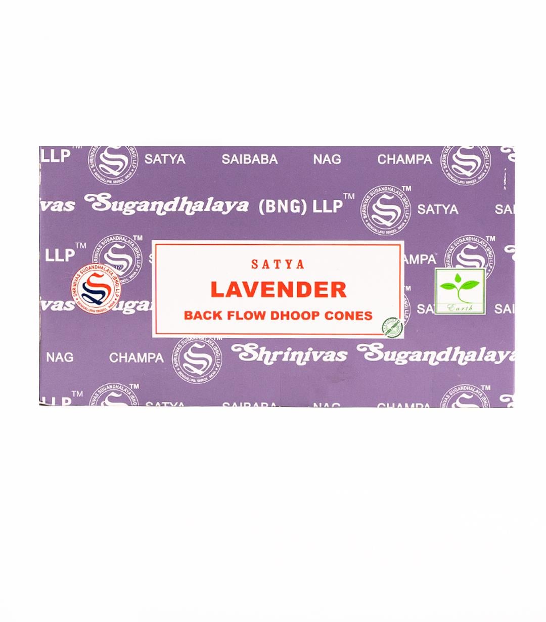 Satya Lavender Geri Akışlı Şelale Tütsü