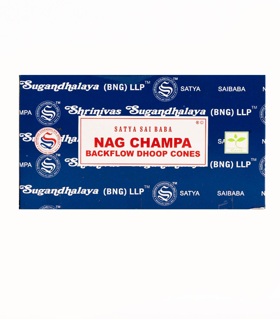 Satya Nag Champa Geri Akışlı Şelale Tütsü