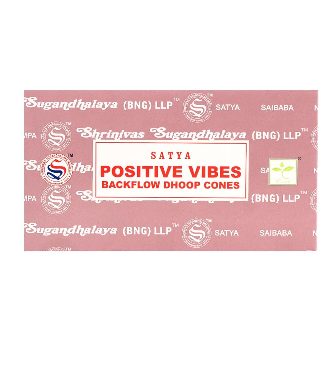 Satya Positive Vibes Geri Akışlı Şelale Tütsü