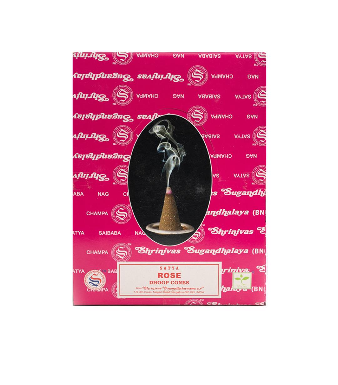 Satya Rose Aromalı Konik Tütsü