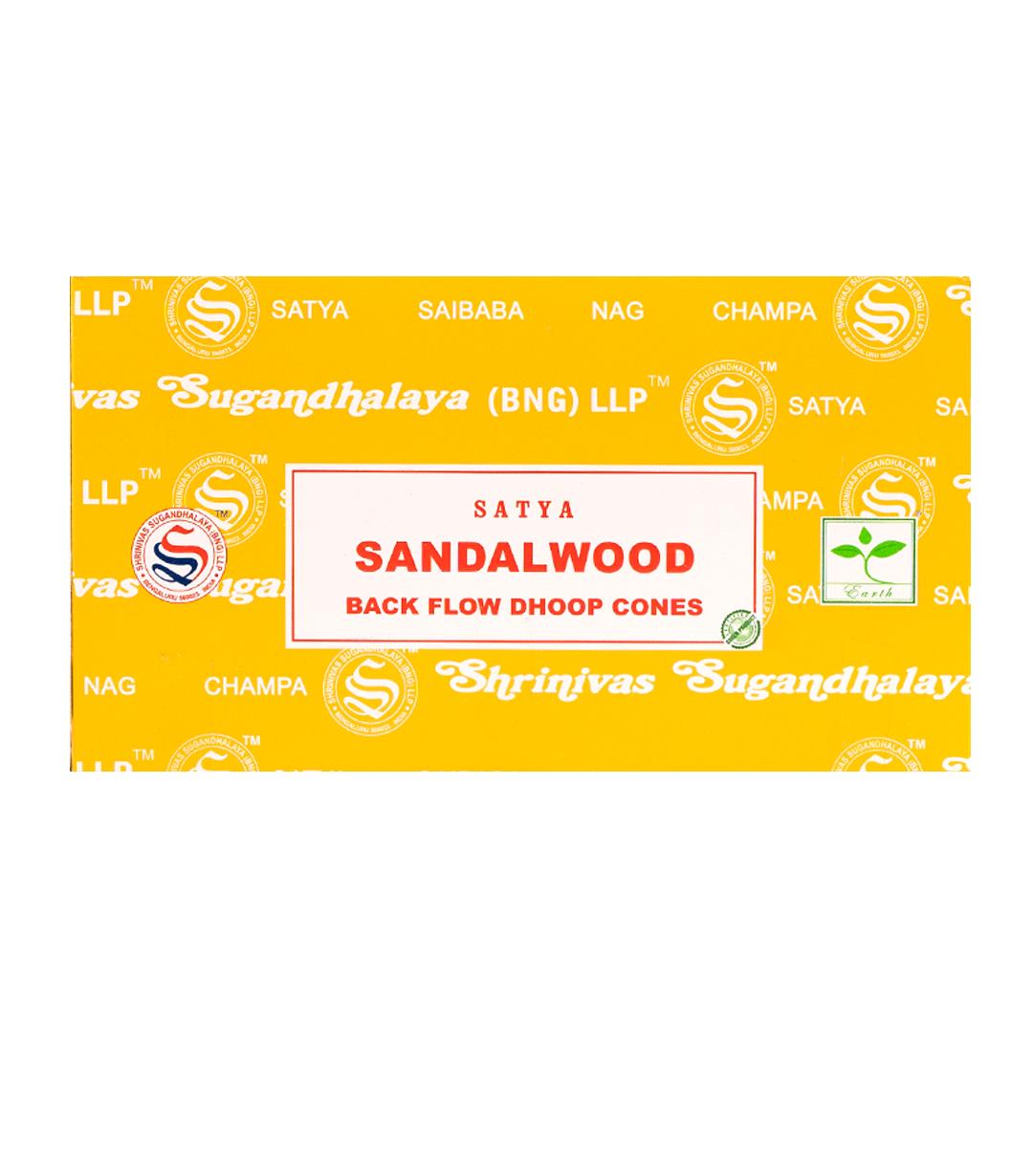 Satya Sandalwood Geri Akışlı Şelale Tütsü