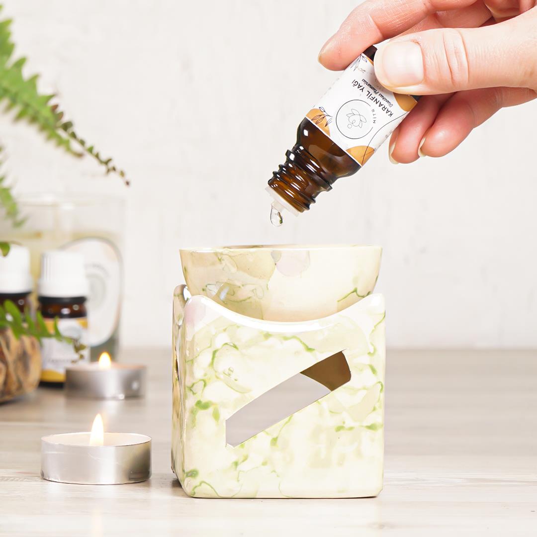 Şömine Temalı Buhurdanlık