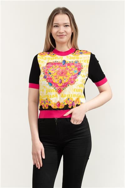 76HAFM19CM25N HEART  KNITWEAR
