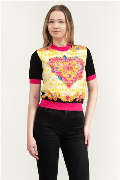 76HAFM19CM25N HEART  KNITWEAR