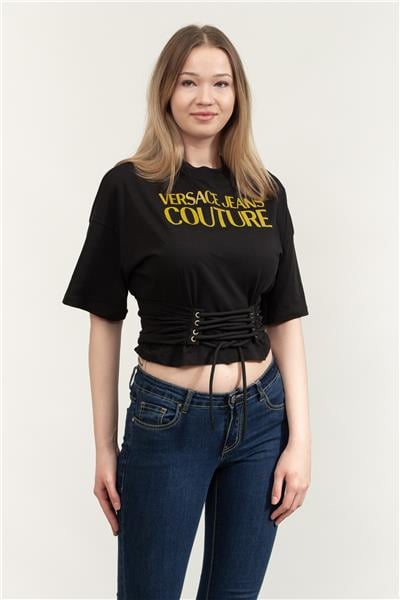 76HAHG04CJ00G LOGO GUMMY GLITTER T-SHIRT