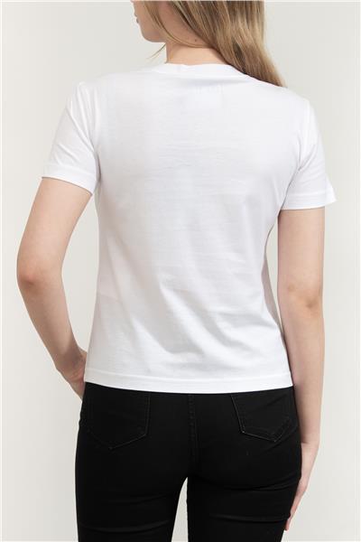 76HAHT04CJ00T R LOGO THICK FOIL T-SHIRT