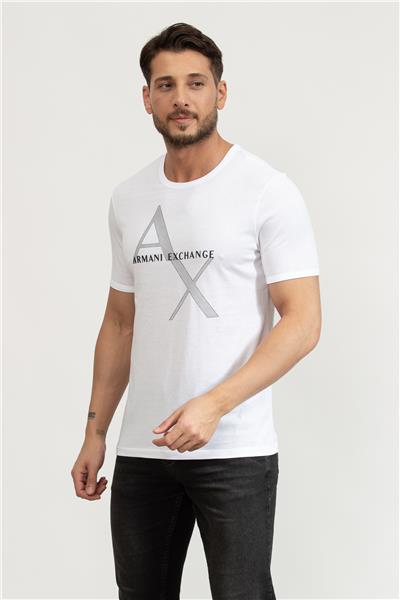 Armani Exchange Erkek Bisiklet Yaka T-Shirt