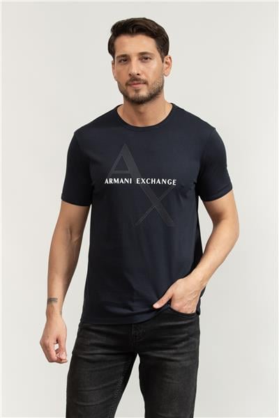 Armani Exchange Erkek Bisiklet Yaka T-Shirt