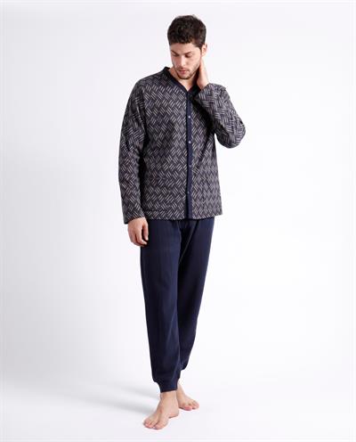 Admas Erkek Pijama Takımı Mavi