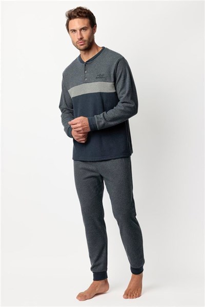 Admas Grigio Erkek Pijama Takımı Gri
