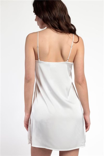 Admas Kadın Gecelik Beyaz