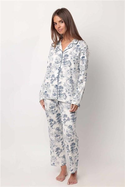 Admas Toile De Jouy Kadın Pijama Takımı Çok Renkli