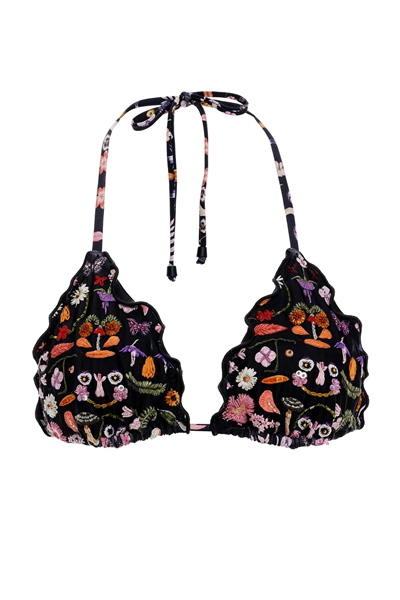 Agua Bendita Lolita Ámbar 19309 Kadın Bikini Üstü Çok Renkli