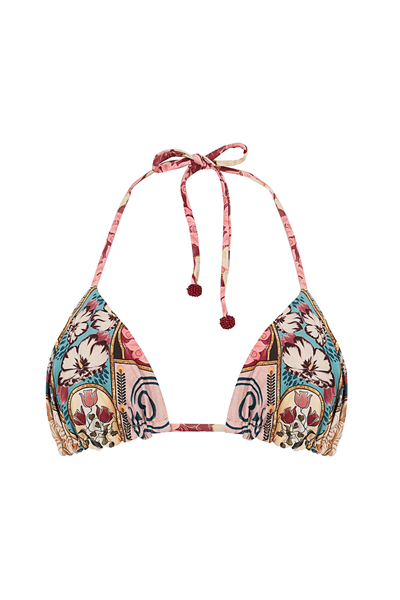 Agua Bendita Lolita Plume 20674 Kadın Bikini Üstü Çok Renkli