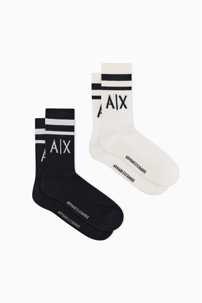 Armani Exchange Erkek 2li Çorap