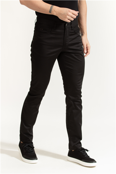 Armani Exchange Erkek 5 Cepli Pantolon Siyah