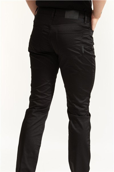 Armani Exchange Erkek 5 Cepli Pantolon Siyah