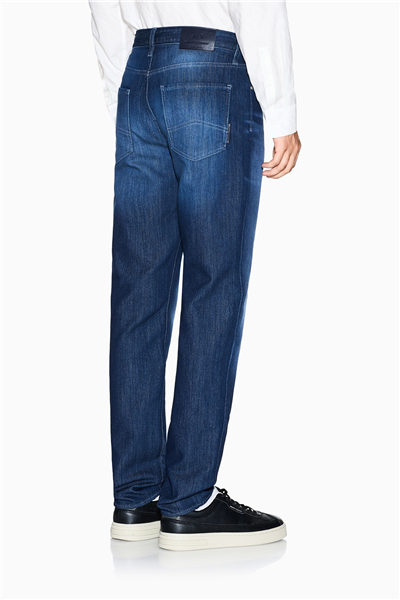 Armani Exchange Erkek 5 Cepli Pantolon Mavi