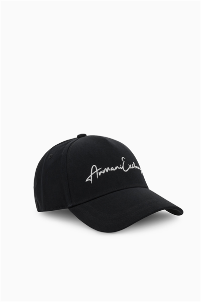 Armani Exchange Erkek Baseball Şapka Siyah