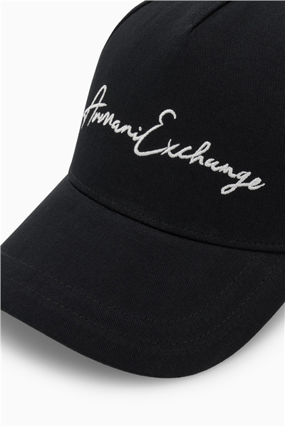 Armani Exchange Erkek Baseball Şapka Siyah