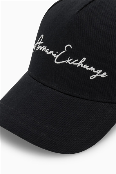 Armani Exchange Erkek Baseball Şapka Siyah