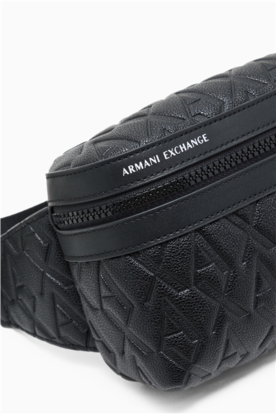 Armani Exchange Erkek Bel Çantası Siyah