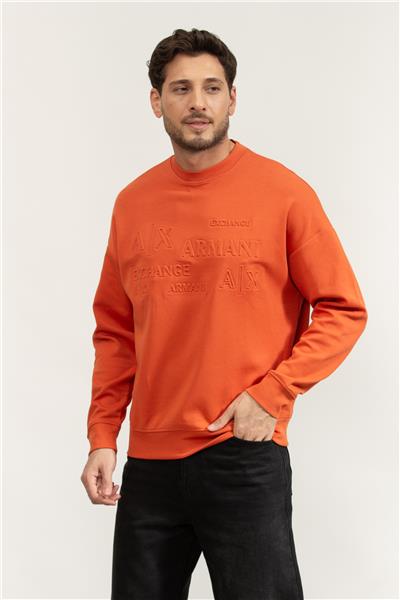 Armani Exchange Erkek Bisiklet Yaka Sweatshirt