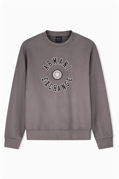 Armani Exchange Erkek Bisiklet Yaka Sweatshirt