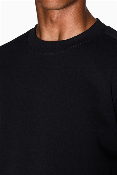 Armani Exchange Erkek Bisiklet Yaka Sweatshirt Siyah