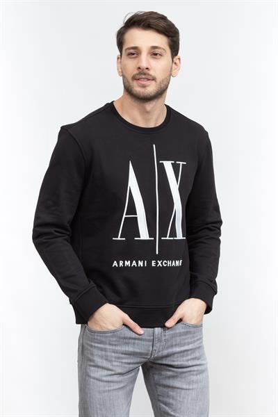Armani Exchange Erkek Bisiklet Yaka Sweatshirt