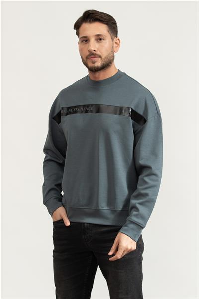 Armani Exchange Erkek Bisiklet Yaka Sweatshirt