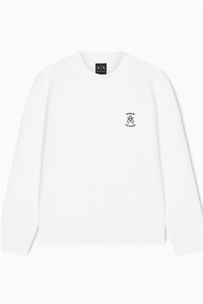 Armani Exchange Erkek Bisiklet Yaka Sweatshirt