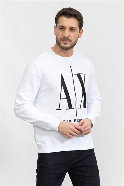 Armani Exchange Erkek Bisiklet Yaka Sweatshirt