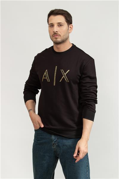 Armani Exchange Erkek Bisiklet Yaka Sweatshirt