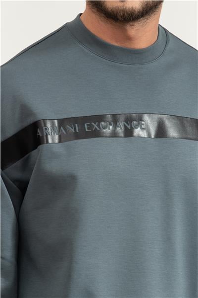 Armani Exchange Erkek Bisiklet Yaka Sweatshirt