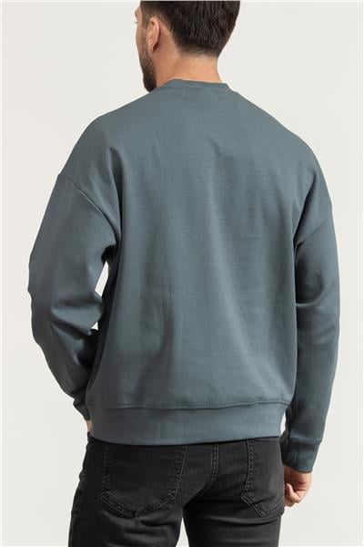 Armani Exchange Erkek Bisiklet Yaka Sweatshirt