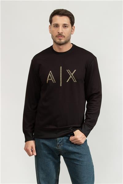 Armani Exchange Erkek Bisiklet Yaka Sweatshirt